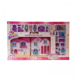 Factory Price For Childrens Pretend Play - Factory Direct Sale Girl DIY Funny Doll House Play Set – Ruifeng