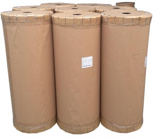 Semi Finished Products Jumbo Roll OPP Packing Tepi / BOPP Adhesive Semi Packing Tape Jumbo Roll