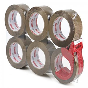 lipine hoʻopili ʻulaʻula branded packaging tape bopp gum tape jumbo roll bopp tape jumbo roll