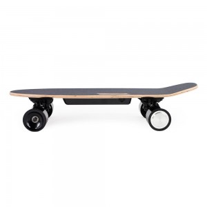Electric skateboard YD-650-74Hub single drive flange yaing'ono nsomba mbale Longboard