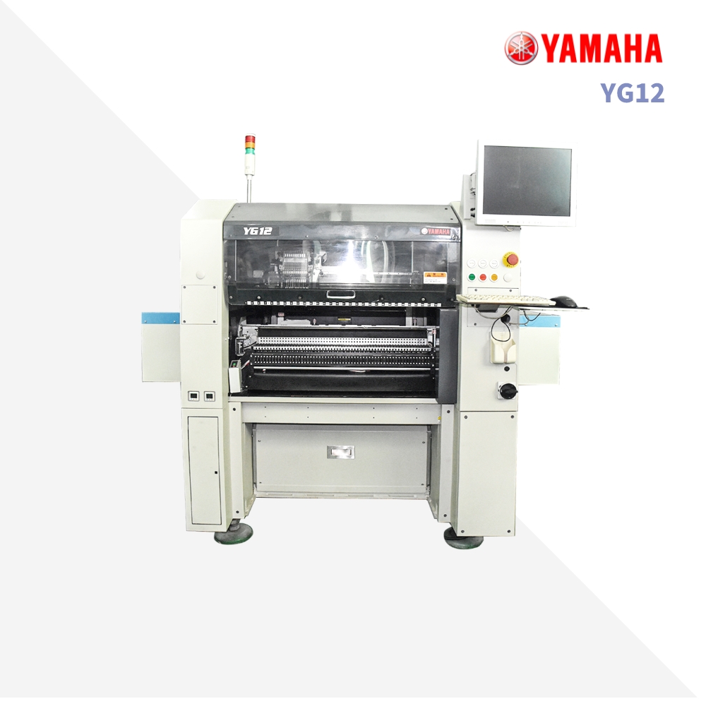 YAMAHA YG12 PICK AND PLACE MACHINE, Chip Mounter, Placement Machine, გამოყენებული SMT აღჭურვილობა
