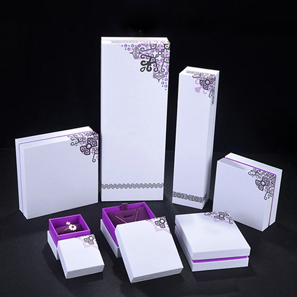 Caixa de joias fornece caixas de papel com logotipos