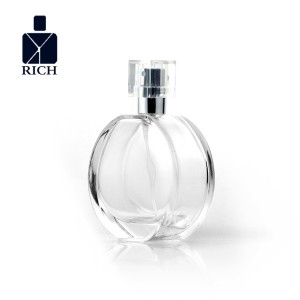 50Ml Oblate Shape Empty Perfume Bottle