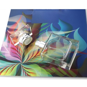 Luxury Polished Parfum bottle With Surlyn Cap 50ML