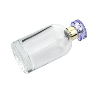 Cylinder Perfume Bottles 50ml Clear