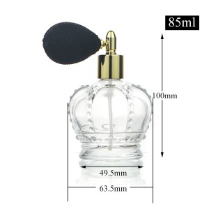Empty Fragrance Bottle With Airbag Sprayer