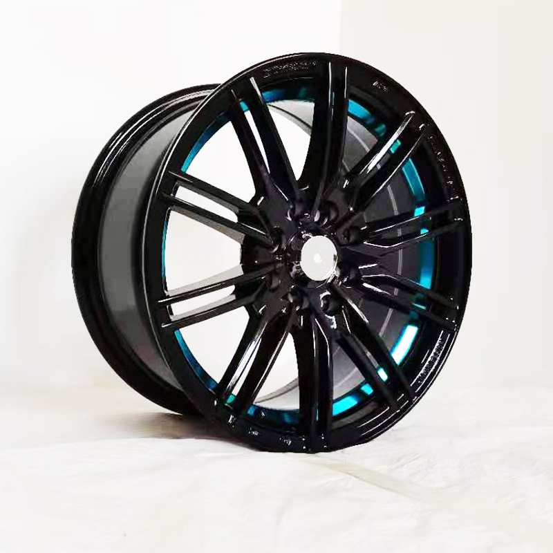 KIPARDO 15 inch  black color machine face alloy wheel rims for sale