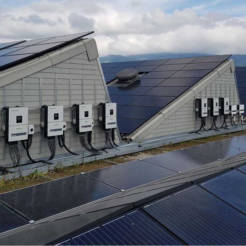 डाइटिंगन, स्विट्जरलैंड में 1.5 मेगावाट सौर परियोजना