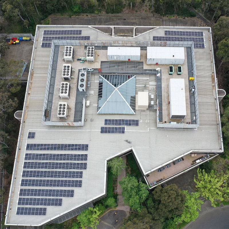 Австрали дахь IAG даатгалын компанид зориулсан 100 кВт нарны эрчим хүчний систем