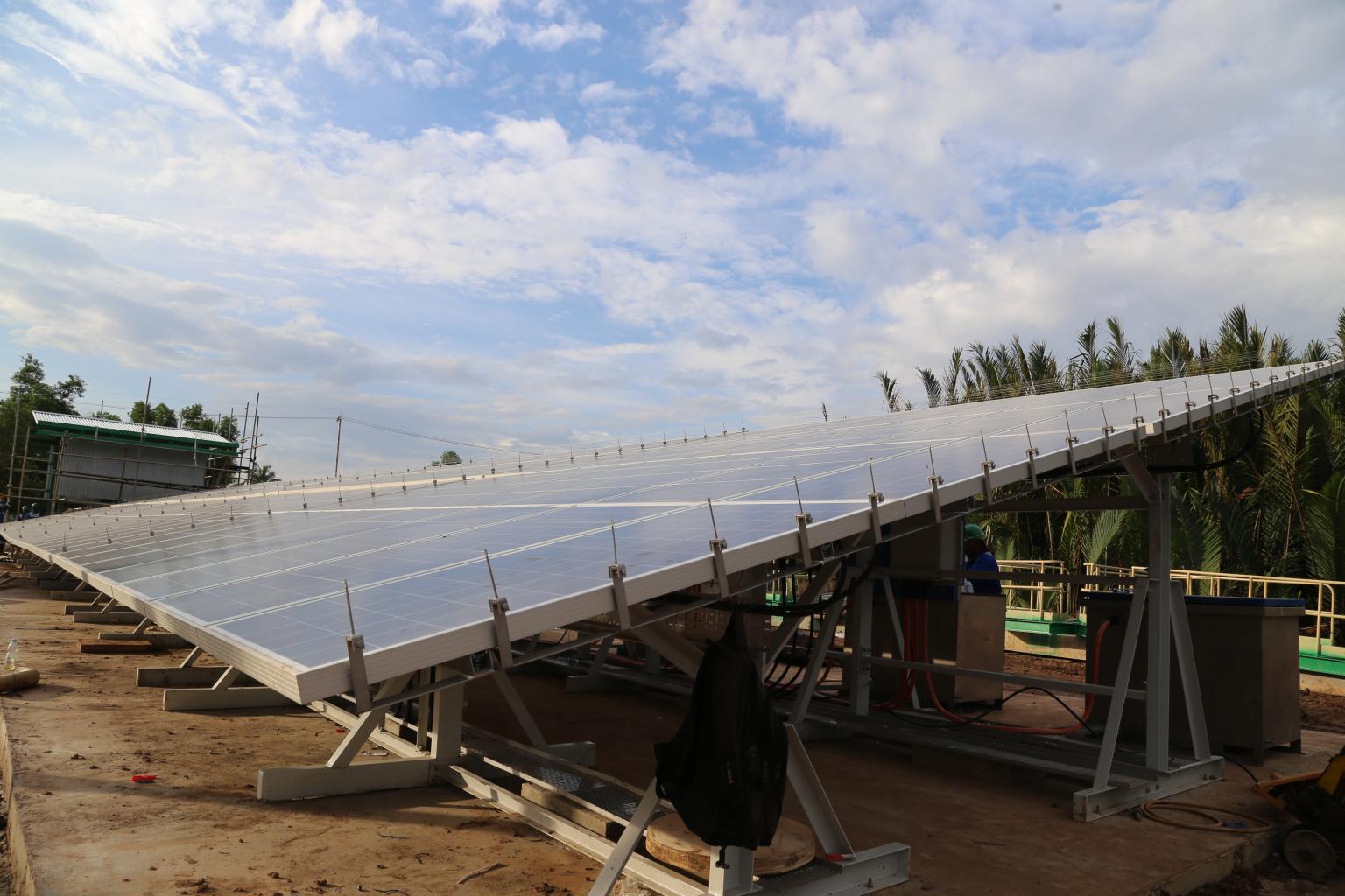 जकार्ता इंडोनेशिया में 190 किलोवाट सौर ट्रैकिंग परियोजना