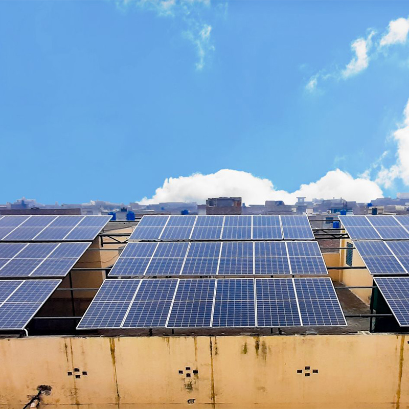 Impianto solare da tetto da 20kw a Lahore Pakistan