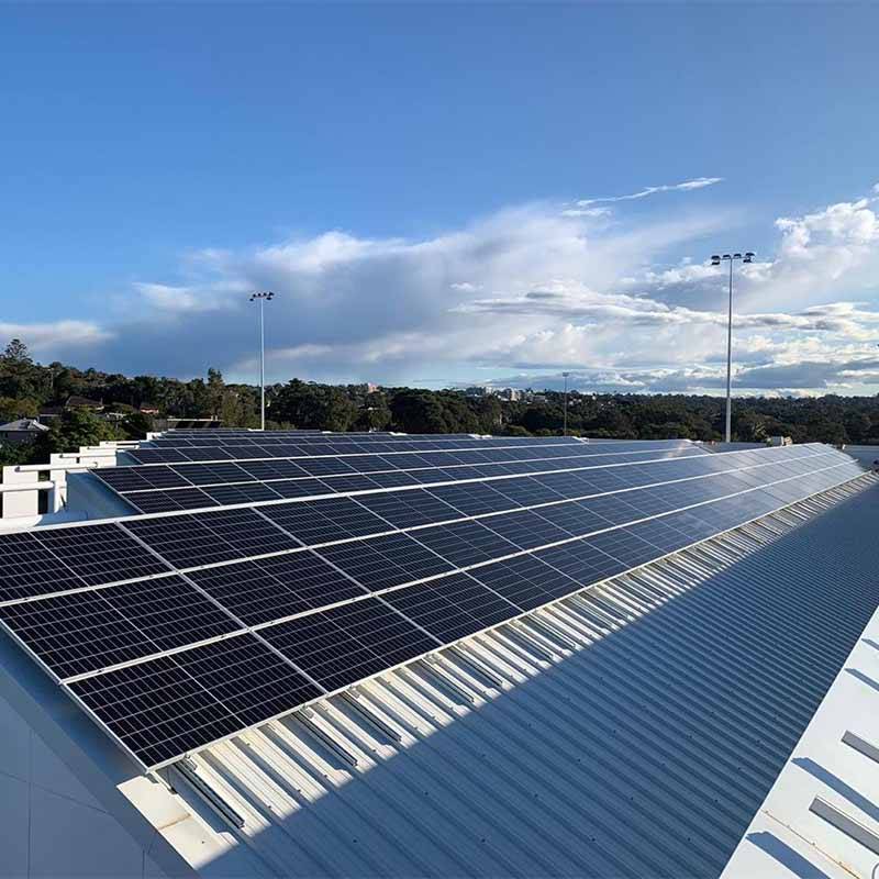 호주 시드니의 230KW 태양광 프로젝트