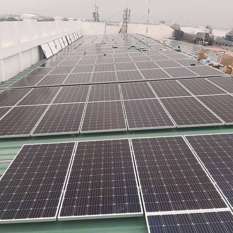 600KW SOLAR ROOF SYSTEM IN HO CHI MINH CITY VIETNAM