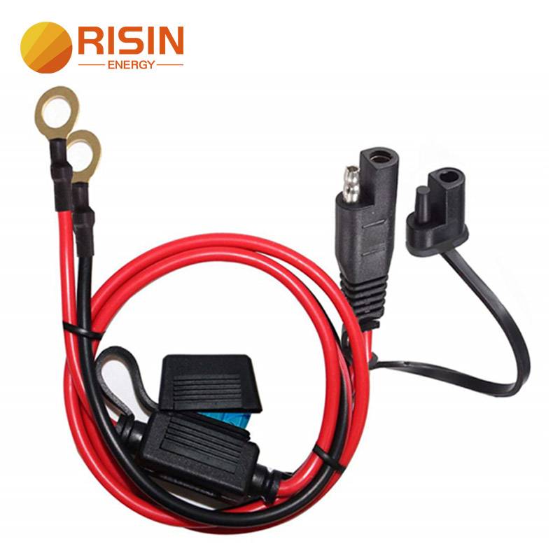 Auto Wire Car Extender Connector 2 Pin SAE Battery Cable