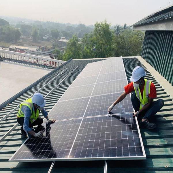 TrinaSolar heeft een off-grid project voor fotovoltaïsche energieopwekking voltooid in de op liefdadigheid gebaseerde Sitagu Boeddhistische Academie in Yangon, Myanmar