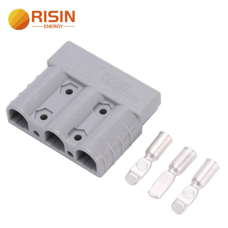 OEM/ODM Kina Solar Wire Connector - 3 Polet Triphase Anderson Power Battery Plug Car Power Battery Connector SB50A – RISIN
