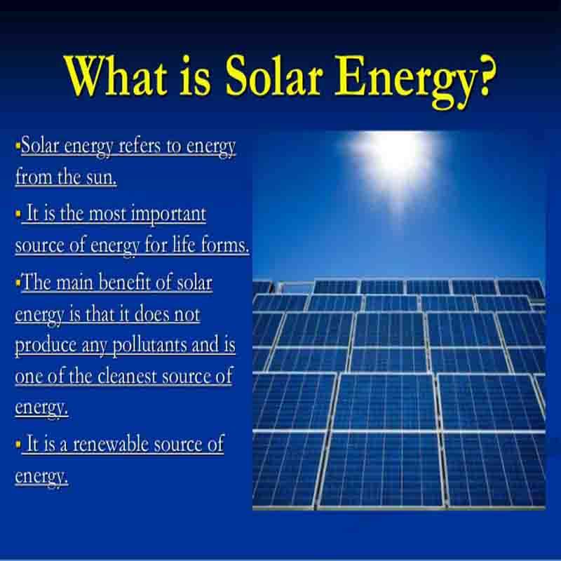 Čo je slnečná energia?