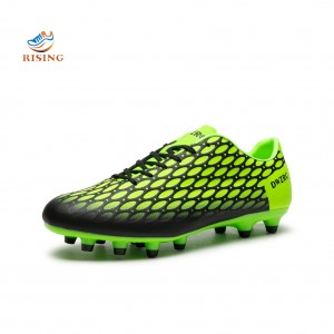 Mens Lightweight Firm Ground Soccer Cleats Outdoor/Indoor Boys Professional Futsal Training Shoes