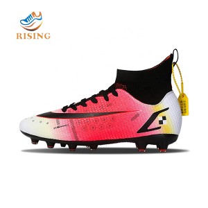 Irġiel Soccer Cleats Football Boots Taħriġ Professjonali Turf Mens Outdoor Indoor Sports Athletic Big Boy's Sneaker