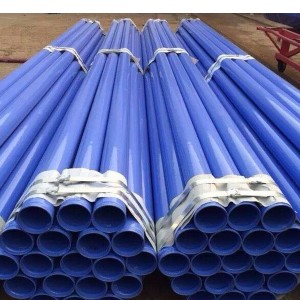 Plastic-coated Steel Tube for city water project