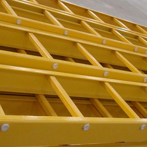 FRP Ladder Type Cable tray cable bridge for building and chamical