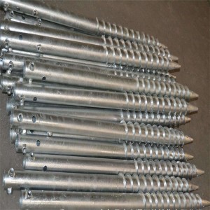 Ground Screw for park small building and Solar Energy project construction