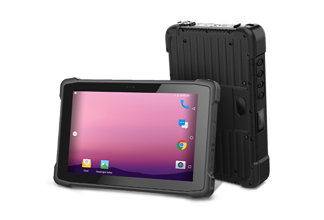 8palcový odolný tablet Android 11 5G ve vozidle
