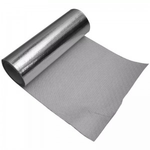 Aluminium Foil Tape Produsén insulasi napel Silver Metal Tape Suhu High