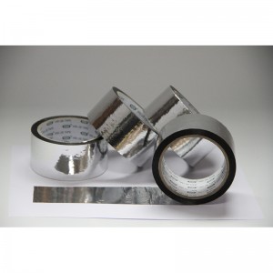 Cinta de papel de aluminio prata a proba de auga Cinta de envoltura para cinta adhesiva