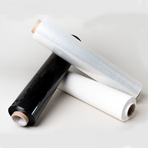 Black Stretch Film Durable Packing Moving Packaging Heavy Duty Shrink Film Stretch Wrap