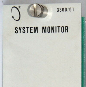 Bent Nevada 3300 / 01-01-00 System Monitor
