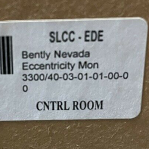 BENTLY NEVADA 3300/40 MONITOR ECCENTRICITY