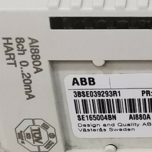 ABB AI880A 3BSE039293R1 એનાલોગ ઇનપુટ HI S/R HART 8 ch