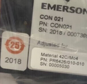 EPRO PR6424/014-040+CON021 сигнал түрлендіргіші бар 16 мм құйынды ток сенсоры