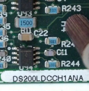 GE DS200LDCCH1ANA Drive Control/LAN байланыс тақтасы