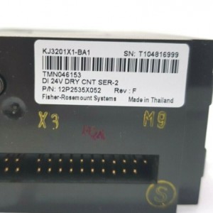 EMERSON KJ3201X1-BA1 8-Channel 24 VDC Dry Contact Digit Fampidirana Module