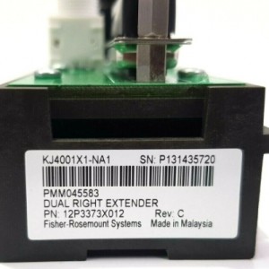Emerson KJ4001X1-NA1(12P3373X012) HORIZONTAL LOCALBUS DUAL RIGHT CABLE EXTENDER