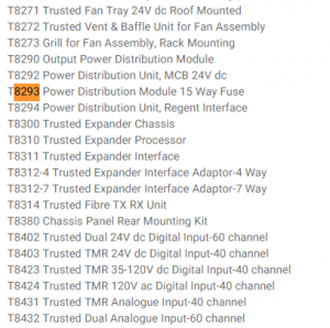ICS Triplex T8293 Power Distribution Module 15 Way Fuse