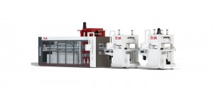 RM-T1011 + GC-7 + GK-7 थर्मोफॉर्मिंग मशीन