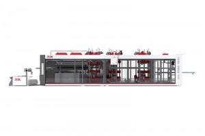 RM-4 चार-स्टेशन थर्मोफॉर्मिंग मशीन