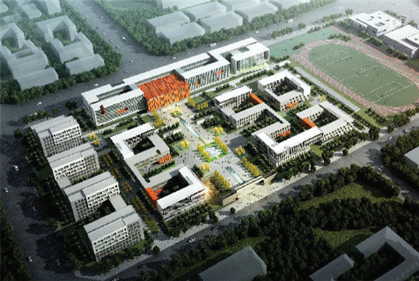 Taiyuan No.5 vidurinės mokyklos naujo universiteto miestelio projektas