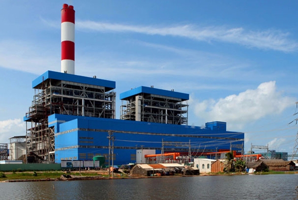 Vietnam Duyên Hải Power Station Duyen Hai 1: 2×622.5WM kraftverksprojekt