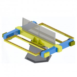 Three-Axis Horizontal Turn Positioner / Welding Robot Positioner