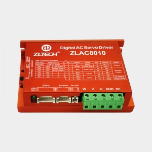 ZLTECH 24V-48V DC 30A CAN RS485 servo motor controller driver para sa CNC machine