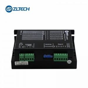 DM8072 ZLTECH 2 fázisú 24V-90V DC 2,4A-7,2A kefe nélküli léptetőmotor-vezérlő meghajtó CNC-hez