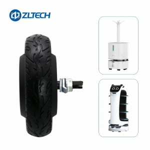 ZLTECH 6.5 инчийн 24V-48V 250W 100кг BLDC резинэн дугуйны голын мотор эмнэлгийн робот