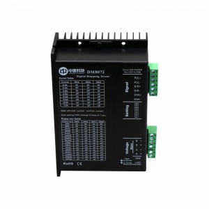 CNC साठी DM8072 ZLTECH 2 फेज 24V-90V DC 2.4A-7.2A ब्रशलेस स्टेप मोटर कंट्रोलर ड्रायव्हर