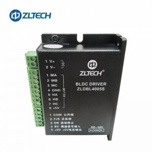 ZLTECH 24V-36V 5A DC elektryske Modbus RS485 Brushless motor driver controller foar AGV