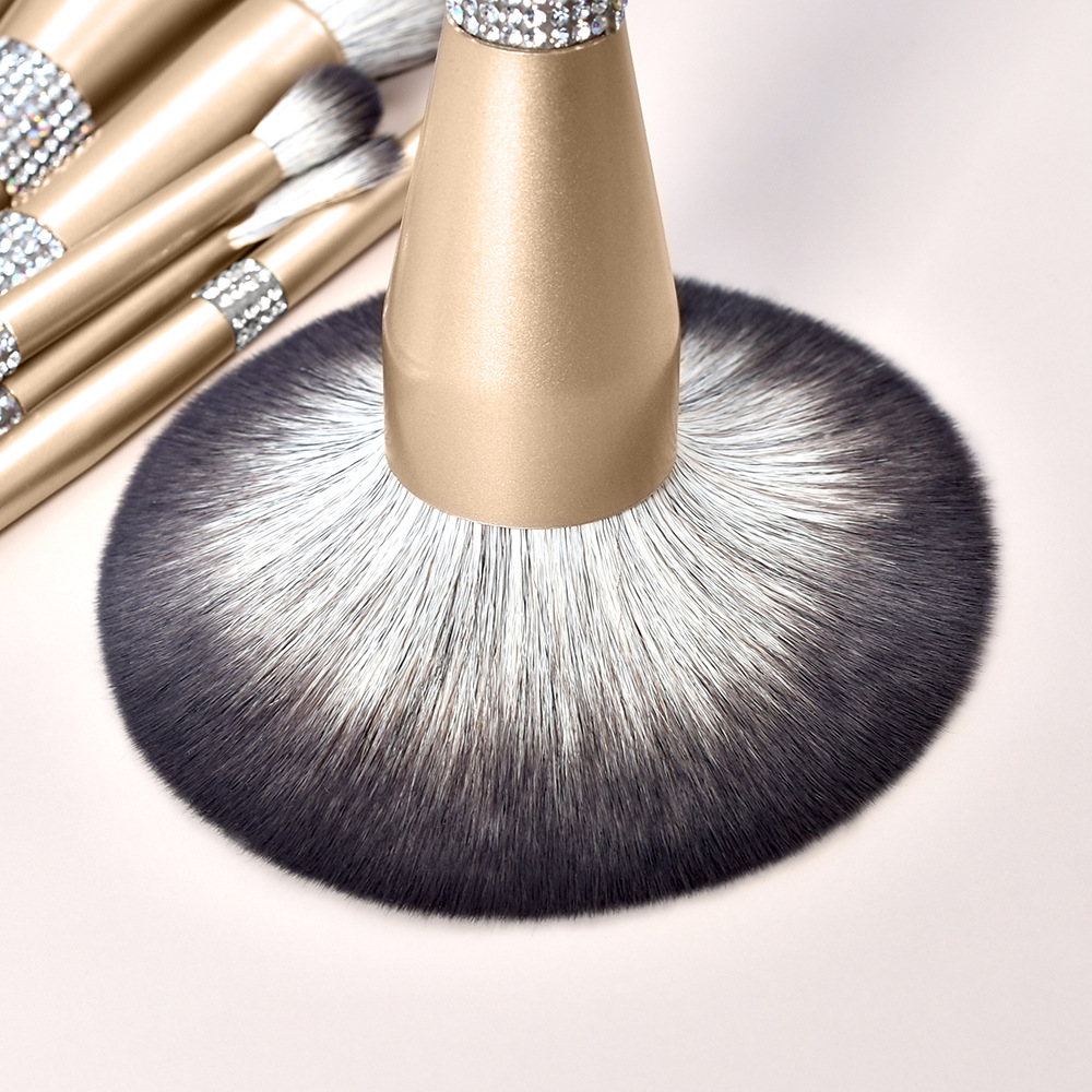 Private Label Bling Makeup Brush Set with Rhinestone Handle Picture 1