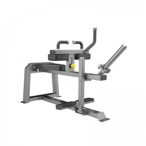 Máquina de elevación de pantorrilla sentada para ximnasio, equipo comercial de exercicios de fitness